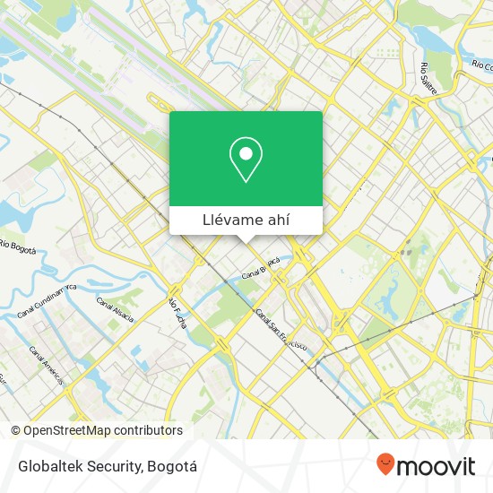 Mapa de Globaltek Security
