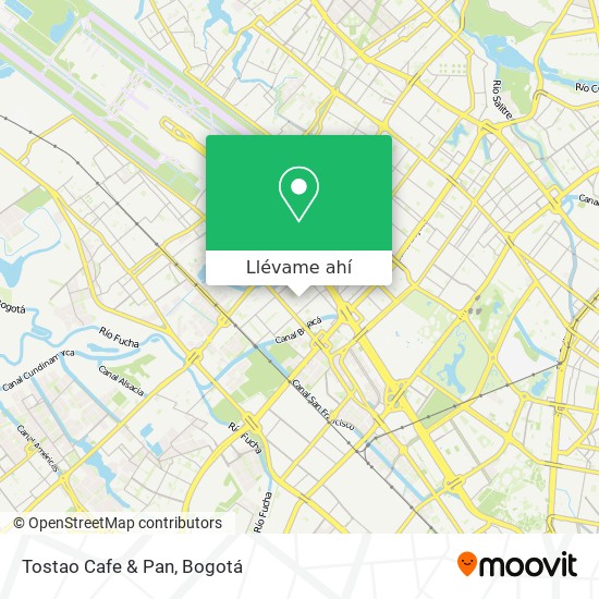 Mapa de Tostao Cafe & Pan
