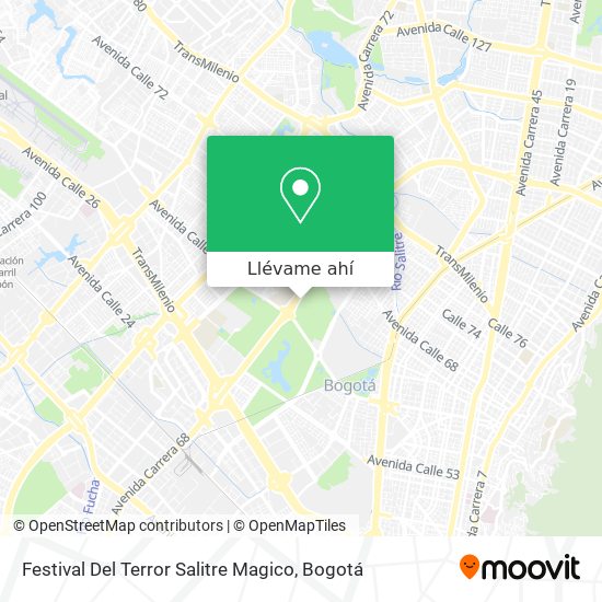 Mapa de Festival Del Terror Salitre Magico