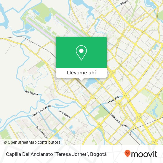 Mapa de Capilla Del Ancianato "Teresa Jornet"