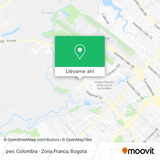 Mapa de pwc Colombia - Zona Franca