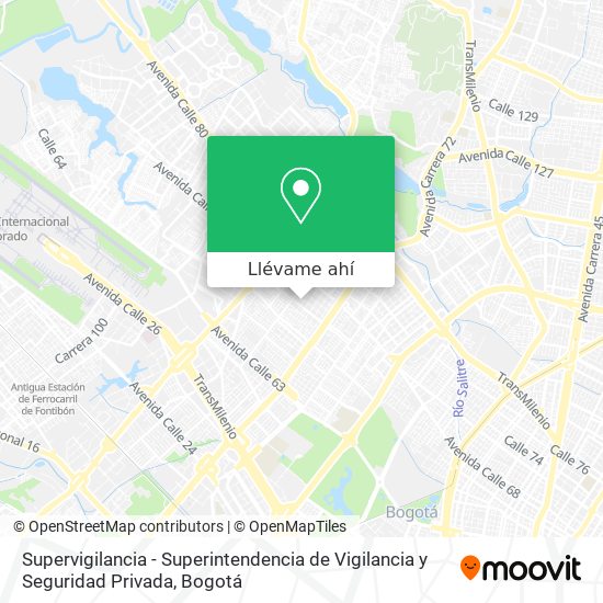 Mapa de Supervigilancia - Superintendencia de Vigilancia y Seguridad Privada