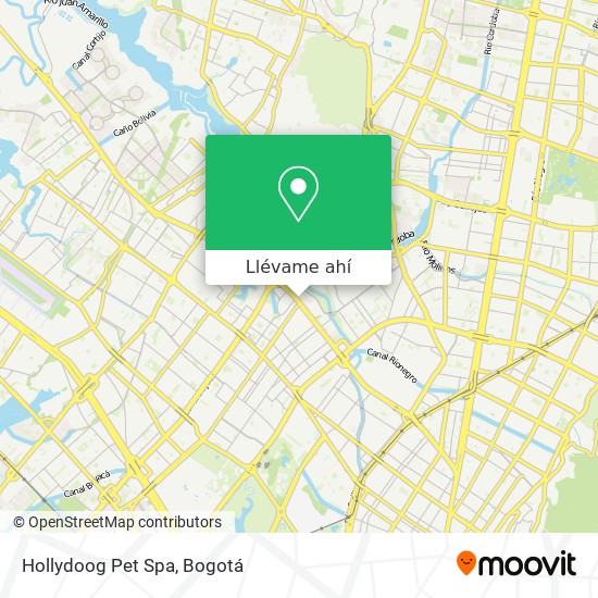 Mapa de Hollydoog Pet Spa