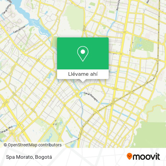 Mapa de Spa Morato