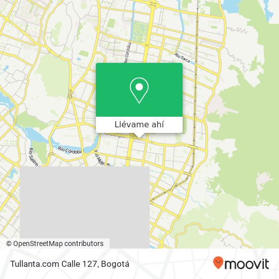 Mapa de Tullanta.com Calle 127