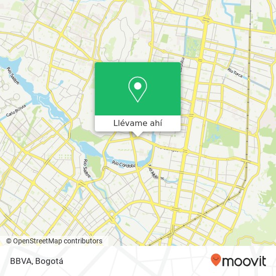 Mapa de BBVA