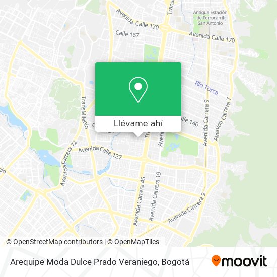 Mapa de Arequipe Moda Dulce Prado Veraniego