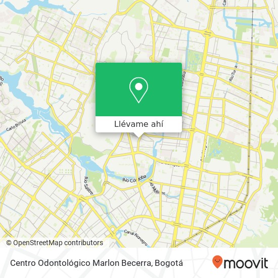 Mapa de Centro Odontológico Marlon Becerra