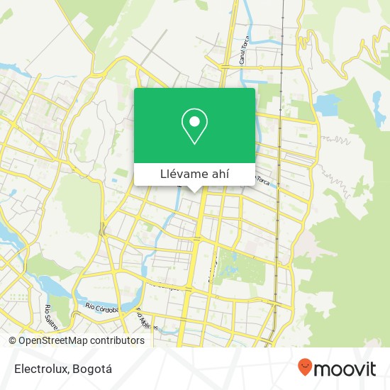 Mapa de Electrolux