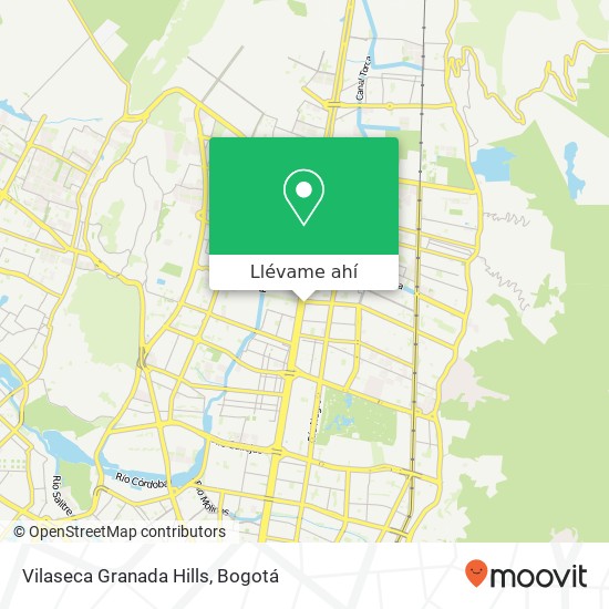 Mapa de Vilaseca Granada Hills