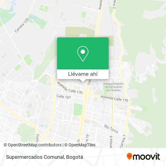 Mapa de Supermercados Comunal