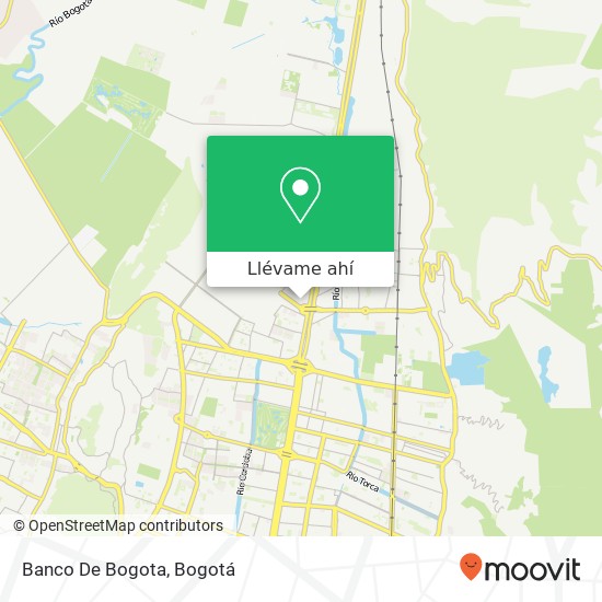 Mapa de Banco De Bogota