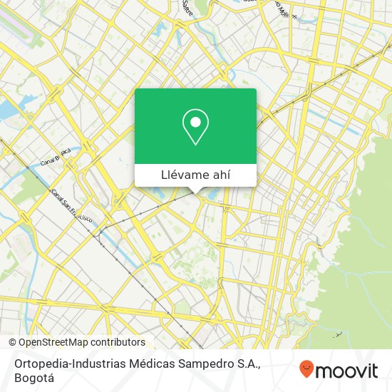 Mapa de Ortopedia-Industrias Médicas Sampedro S.A.
