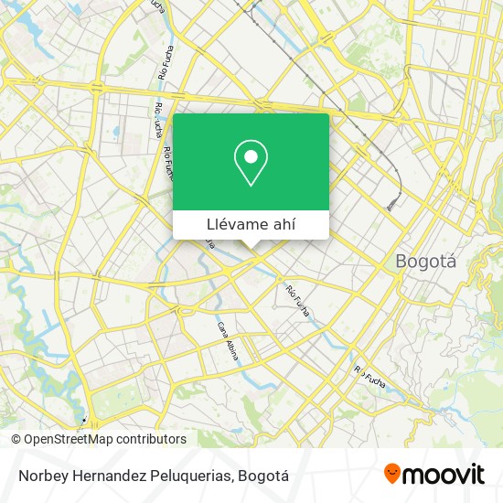 Mapa de Norbey Hernandez Peluquerias