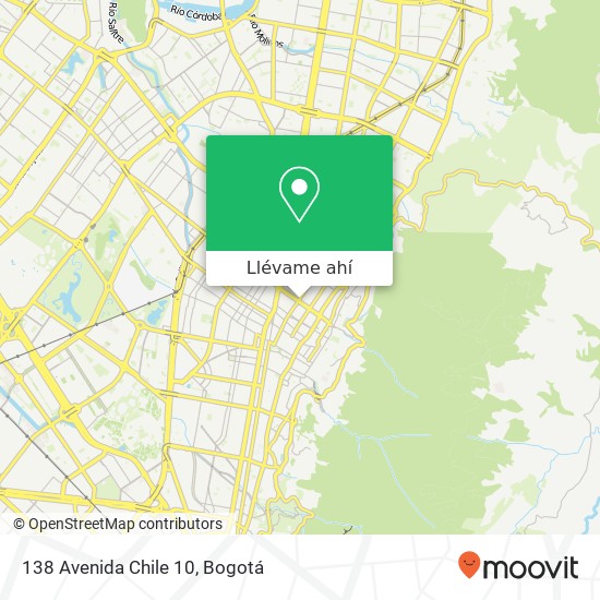 Mapa de 138 Avenida Chile 10