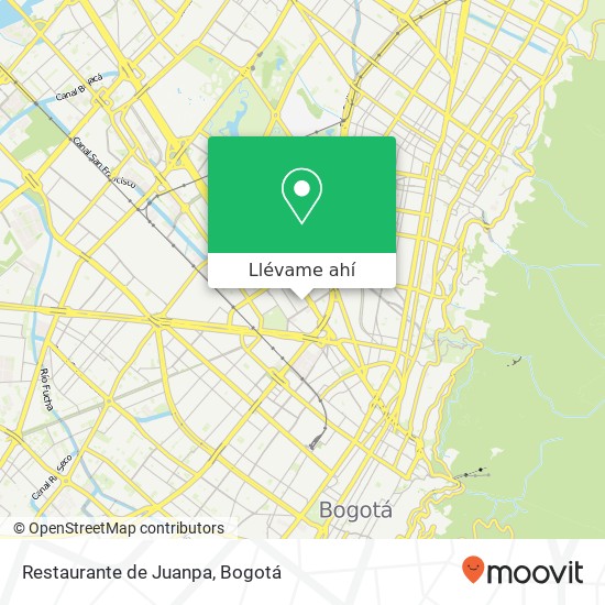 Mapa de Restaurante de Juanpa