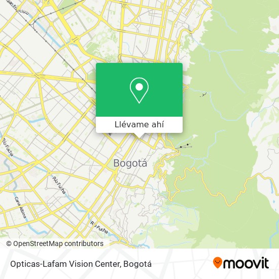 Mapa de Opticas-Lafam Vision Center