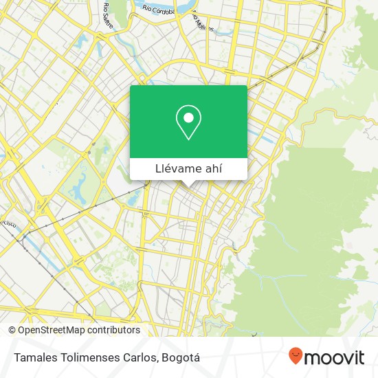 Mapa de Tamales Tolimenses Carlos