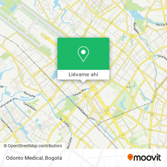 Mapa de Odonto Medical