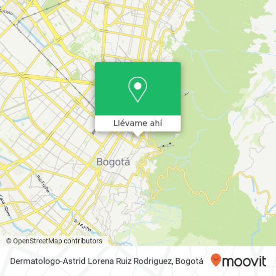 Mapa de Dermatologo-Astrid Lorena Ruiz Rodriguez