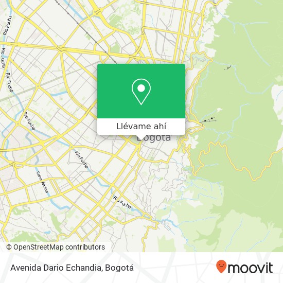 Mapa de Avenida Dario Echandia