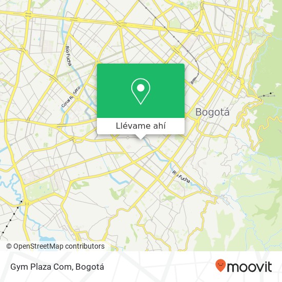 Mapa de Gym Plaza Com