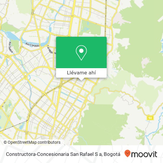 Mapa de Constructora-Concesionaria San Rafael S a