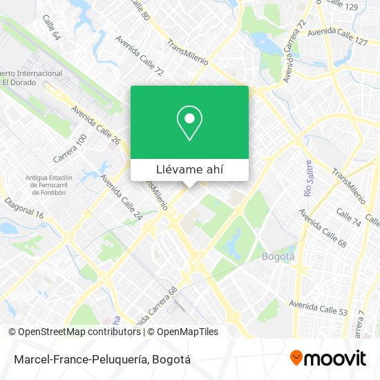 Mapa de Marcel-France-Peluquería