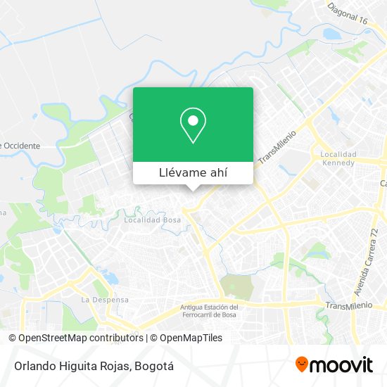 Mapa de Orlando Higuita Rojas