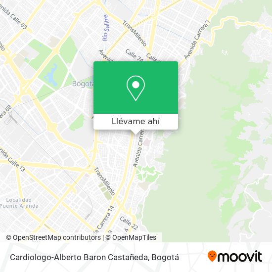 Mapa de Cardiologo-Alberto Baron Castañeda
