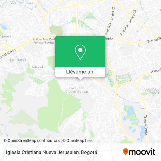 Mapa de Iglesia Cristiana Nueva Jerusalen
