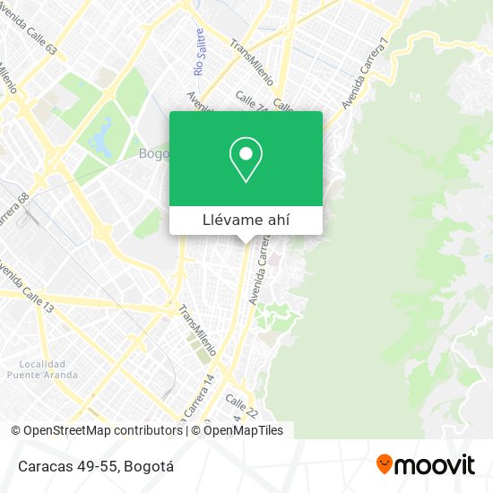 Mapa de Caracas 49-55