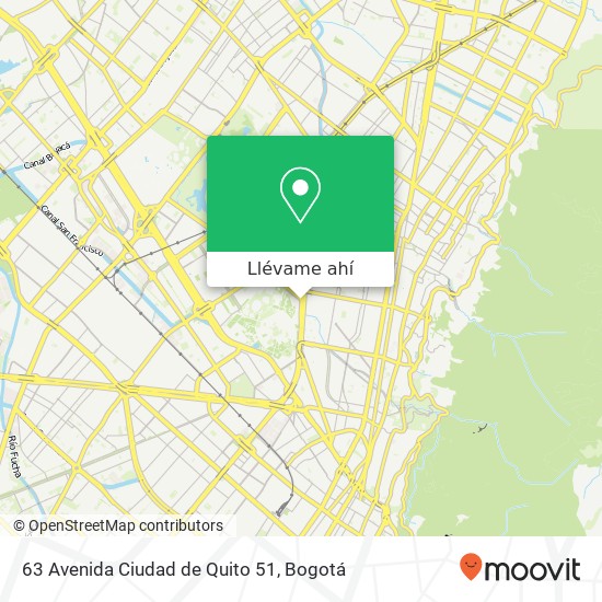Mapa de 63 Avenida Ciudad de Quito 51