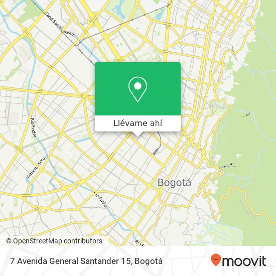 Mapa de 7 Avenida General Santander 15