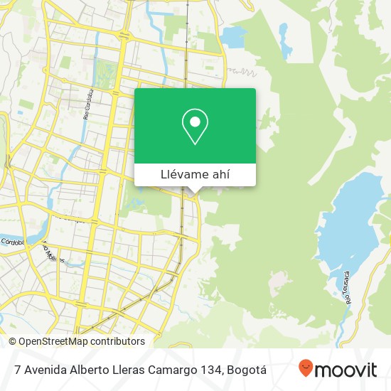 Mapa de 7 Avenida Alberto Lleras Camargo 134