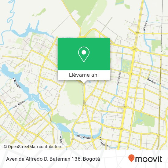 Mapa de Avenida Alfredo D. Bateman 136