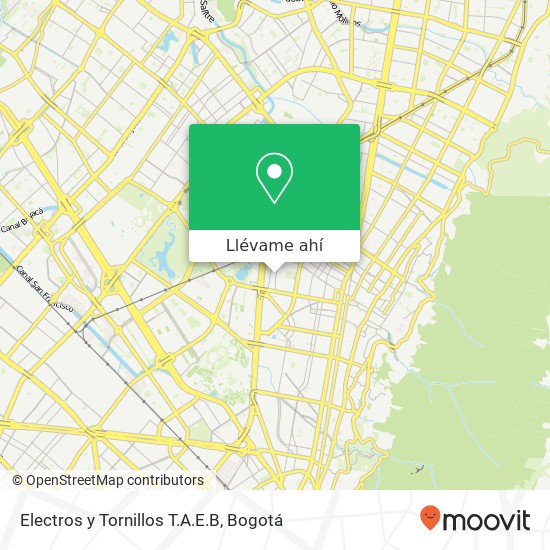 Mapa de Electros y Tornillos T.A.E.B