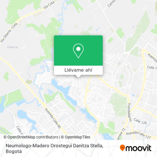 Mapa de Neumologo-Madero Orostegui Danitza Stella