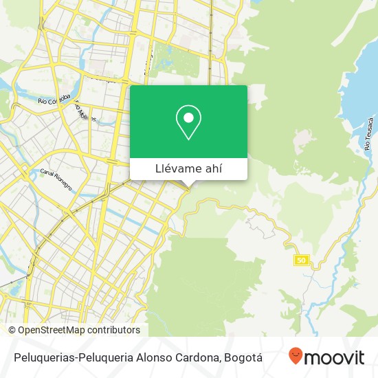Mapa de Peluquerias-Peluqueria Alonso Cardona