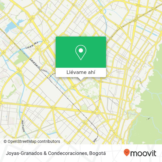 Mapa de Joyas-Granados & Condecoraciones