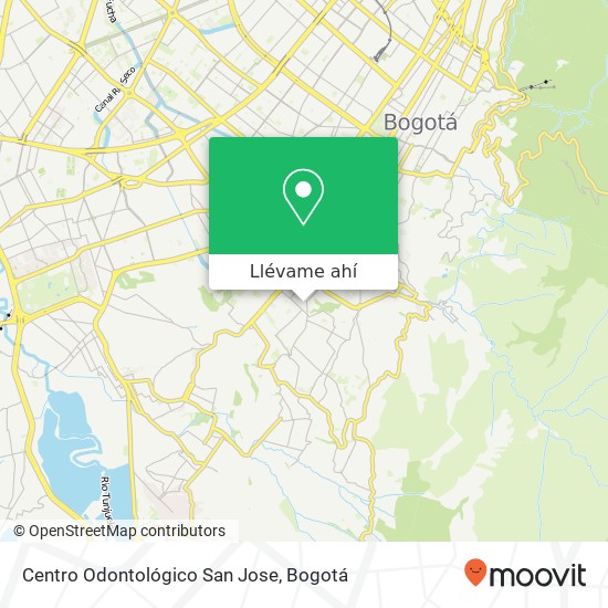 Mapa de Centro Odontológico San Jose