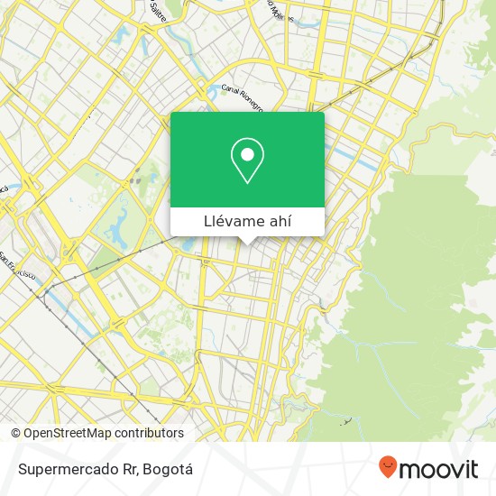 Mapa de Supermercado Rr