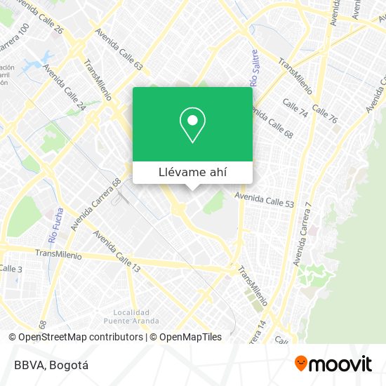 Mapa de BBVA