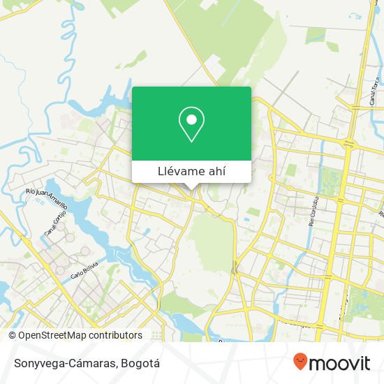 Mapa de Sonyvega-Cámaras