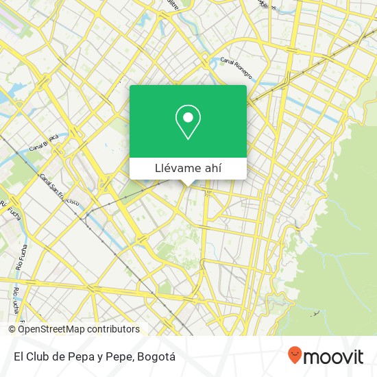 Mapa de El Club de Pepa y Pepe