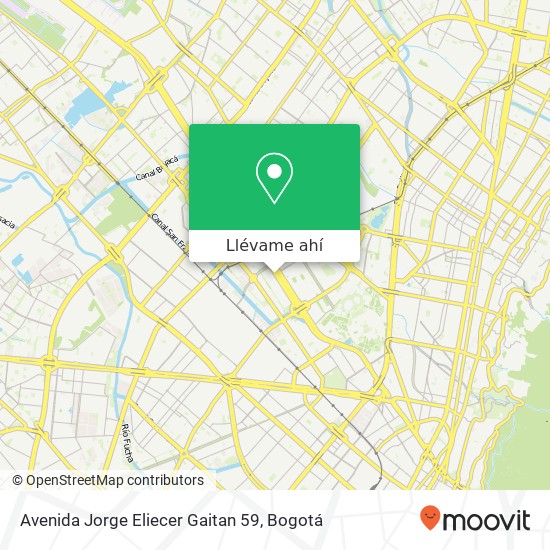 Mapa de Avenida Jorge Eliecer Gaitan 59