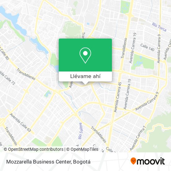 Mapa de Mozzarella Business Center