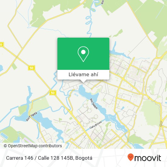 Mapa de Carrera 146 / Calle 128 145B