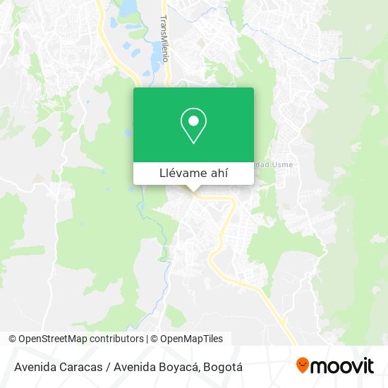 Mapa de Avenida Caracas / Avenida Boyacá