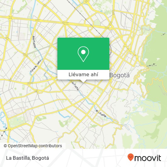 Mapa de La Bastilla